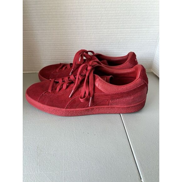 Puma Suede Classic Casual Emboss 36137203 Cherry Red Men 10 US - Picture 1 of 6